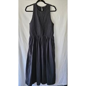 Madewell Melody Smocked Midi Dress Size Large